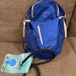 Osprey Royal Blue Backpack with Aqua Hydration Reservoir-New